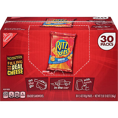Ritz Bits Cheese Cracker Sandwiches, 30 ct.