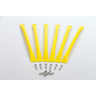 Creative Cedar Designs 21.5" Play Set Monkey Bars - Yellow