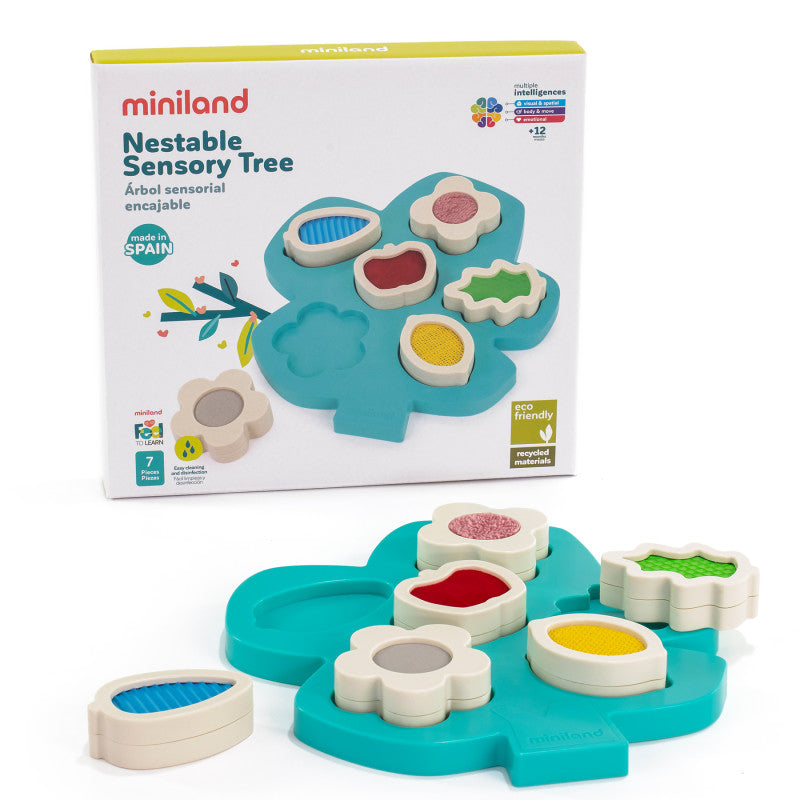 Feel To Learn Nestable Sensory Tree