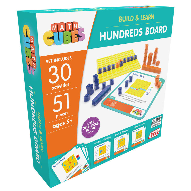 Mathcubes Hundreds Board