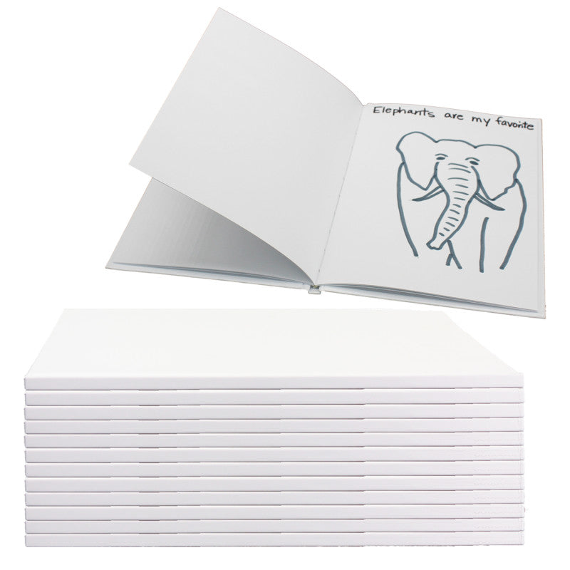 12Ct Hcover Blank Book Portrait 8.5X11