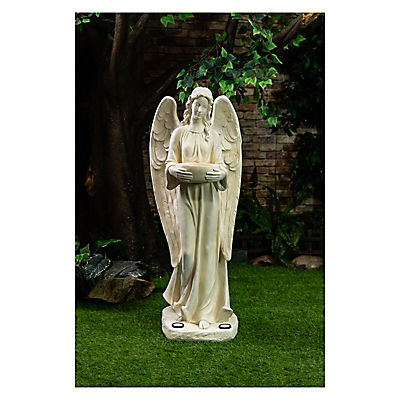 Berkley Jensen 46" Angel Stature with Solar Light
