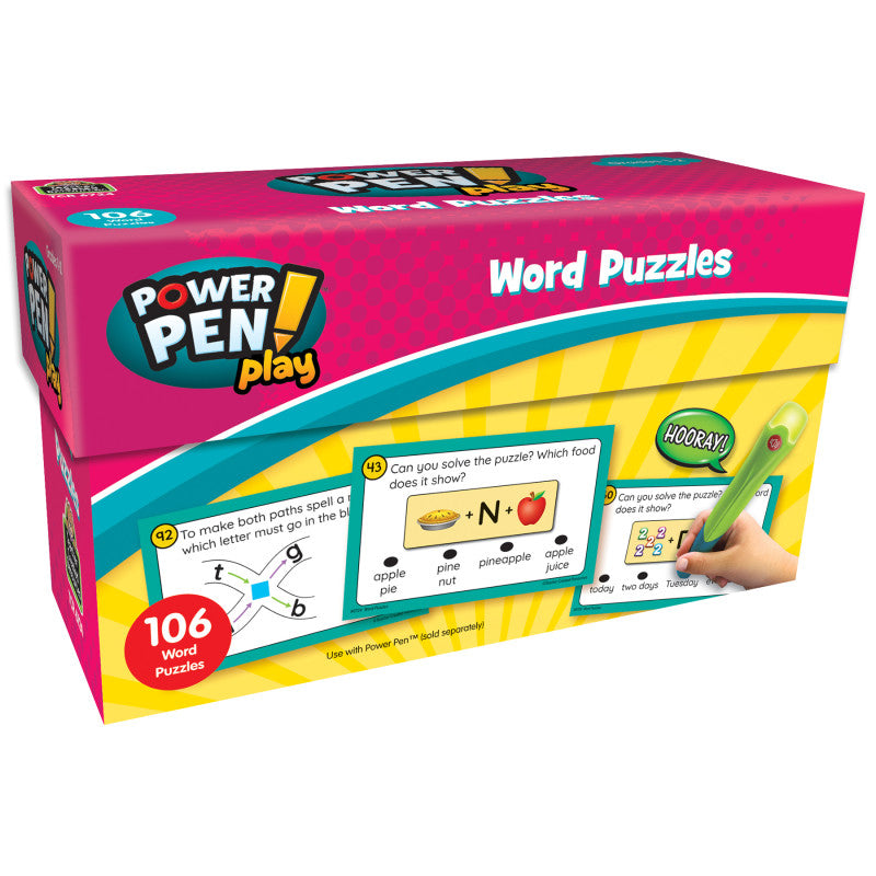 Word Puzzle Gr 1-2 Power Pen Play (Pack of 3)