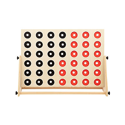 MD Sports 2' Wooden 4 in a Row Lawn Game