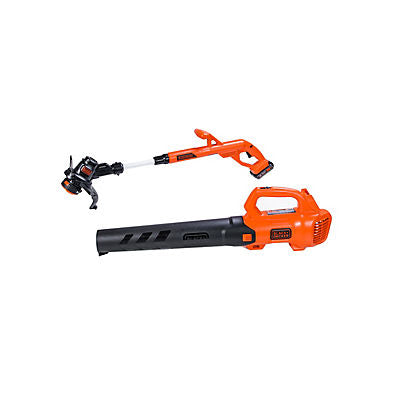 Black + Decker 20V Max Leaf Blower and String Trimmer Combo Kit