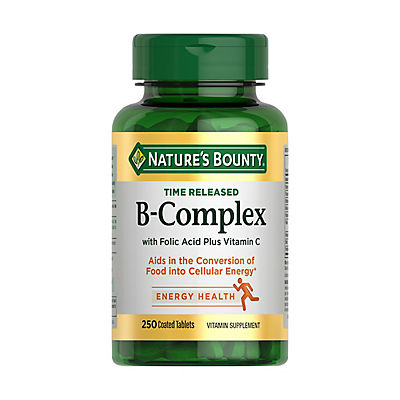 Nature's Bounty Time Released B-Complex, 250 ct.