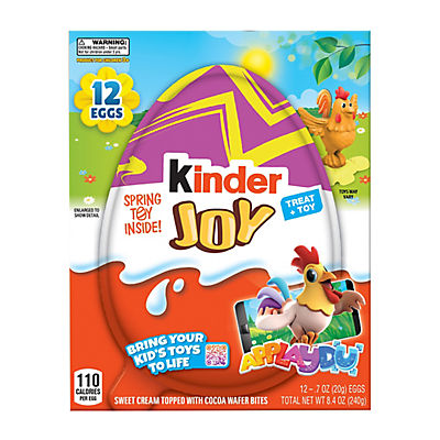 Kinder Joy Spring Chocolate Eggs, 12 ct.