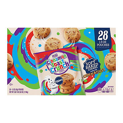 Pillsbury Mini Soft Baked Cookies Cinnamon Toast Crunch, 28 ct.