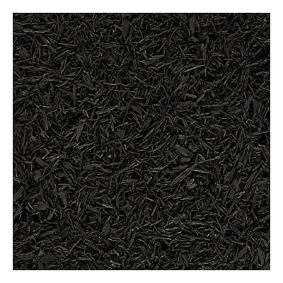 GroundSmart 37.5 cu.-ft. Black Premium Shredded Rubber Mulch