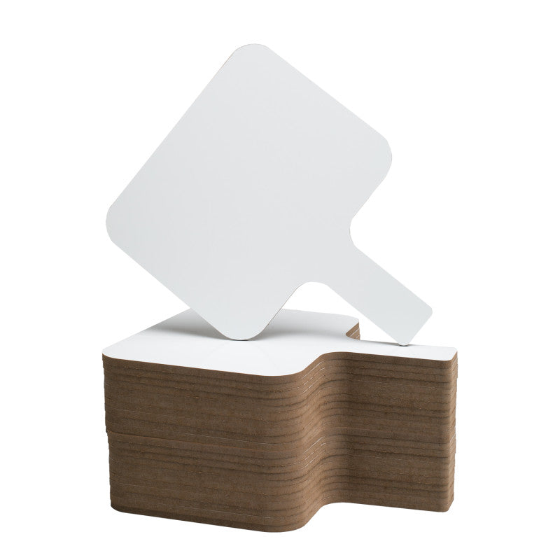 24Ct Rect Dry Erase Answer Paddle Class Pack