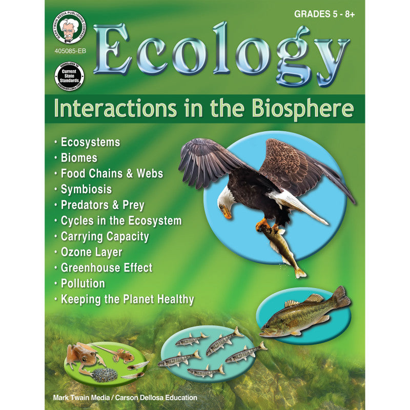 Ecology Interactions Workbook In The Biosphere (Pack of 6)