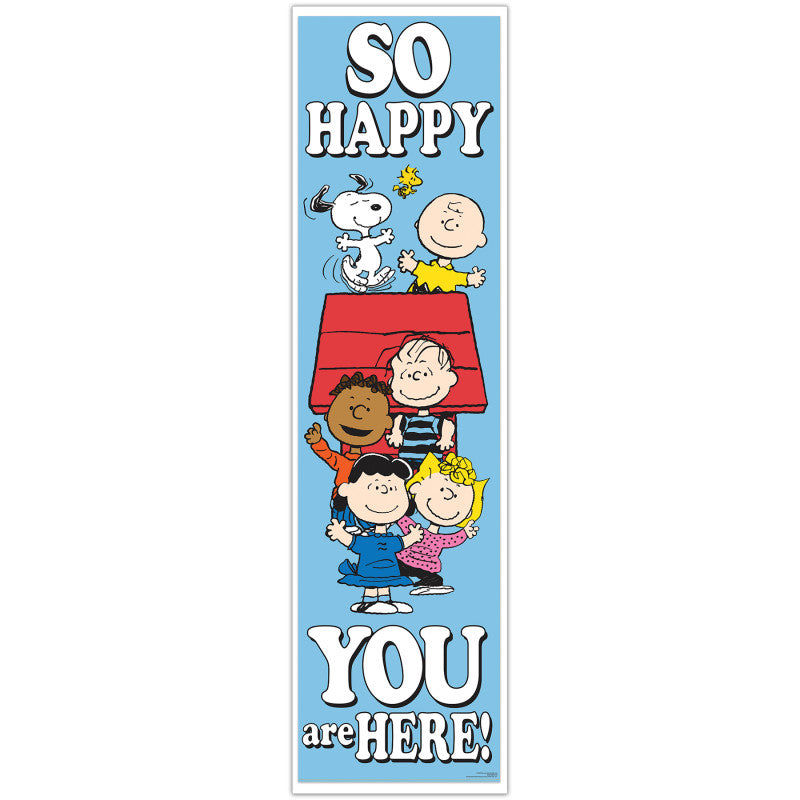 Peanuts So Glad You Are Here Banner Vertical (Pack of 10)