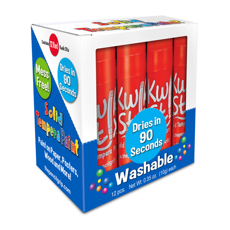 Red Kwik Stix Single Color Pack (Pack of 3)