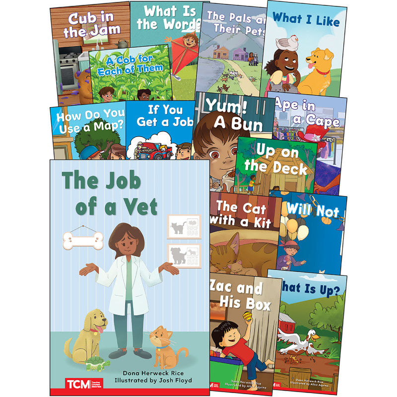 Gr Pk- K Set 2 Decodable Books Read & Succeed