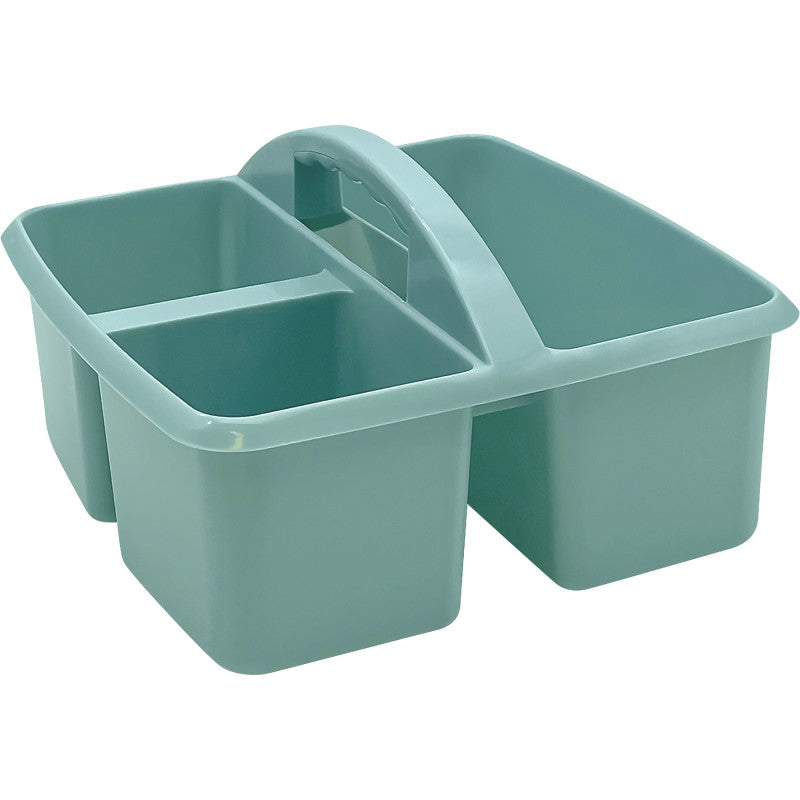 Calming Blue Plastic Storage Caddy (Pack of 10)