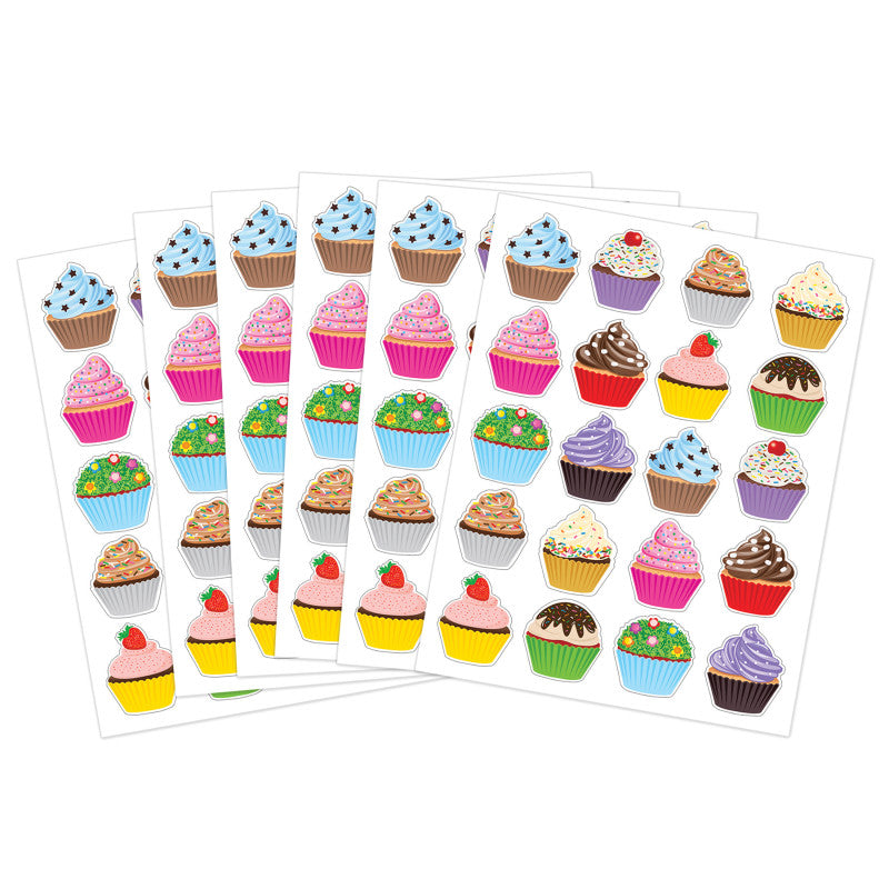 Cupcakes Stickers (Pack of 12)