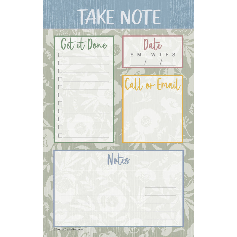 Classroom Cottage Notepad (Pack of 12)