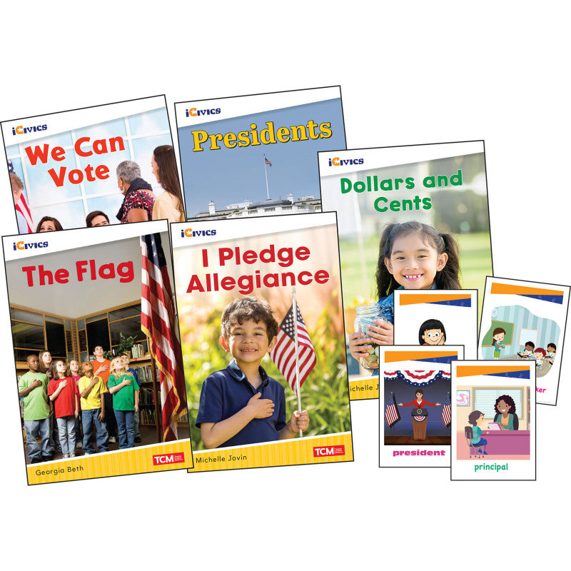 Icivic Grk Leadership & Responsibil 5 Book Set & Game Cards