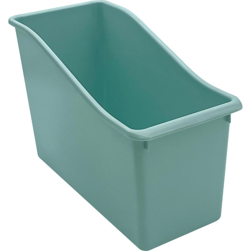 Calming Blue Plastic Book Bin (Pack of 10)