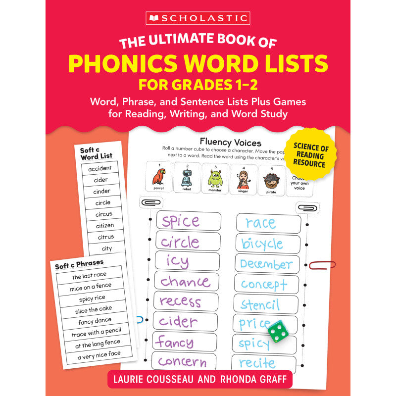 Ultimate Phonics Word Lists Gr 2-3 (Pack of 2)