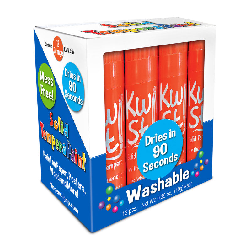 Orange Kwik Stix Single Color Pack (Pack of 3)