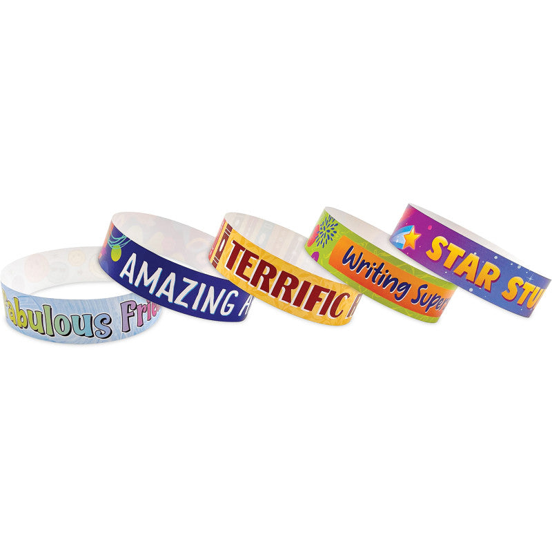 Positive Reinforce Brag Bracelets (Pack of 6)