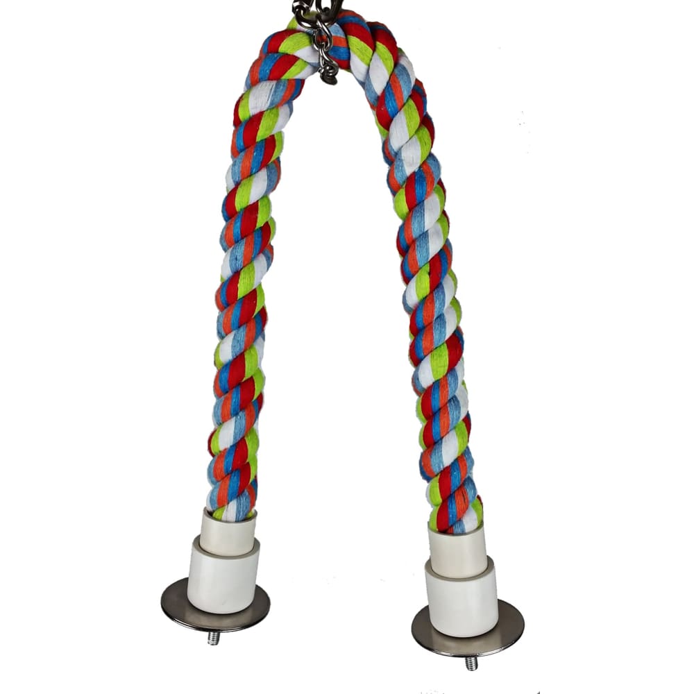 A and E Cages Cotton Cable Bird Perch 22 Inches - Pet Supplies - A and E