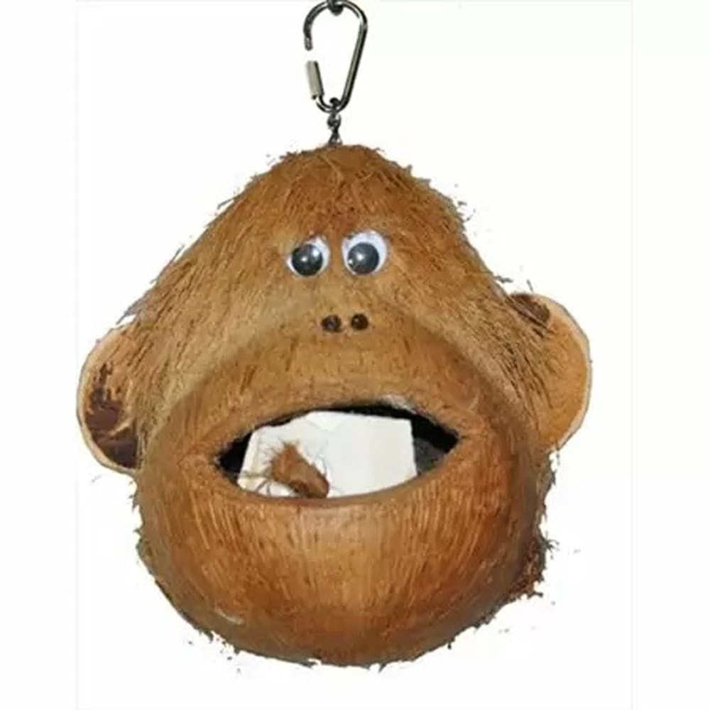 A and E Cages Happy Beaks Coco Monkey Bird Toy One Size - Pet Supplies - A and E