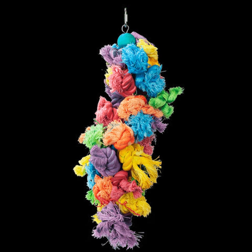 A and E Cages Happy Beaks Wooly Monster Bird Toy Jumbo - Pet Supplies - A and E