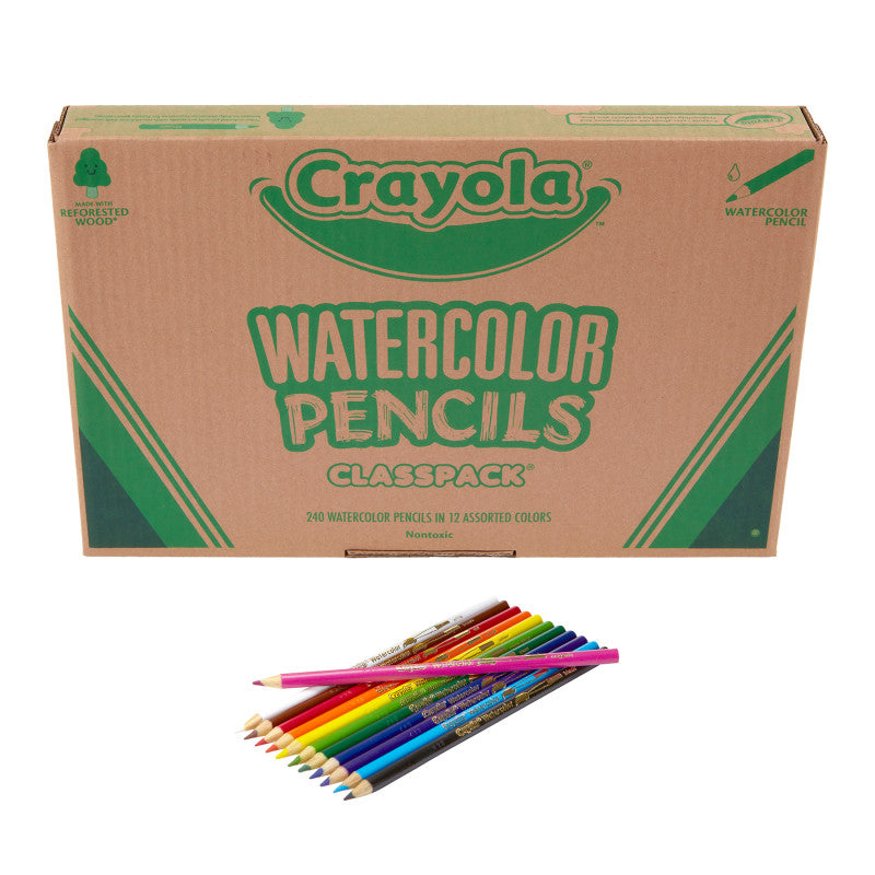 Watercolor Colored Pencils 240Ct