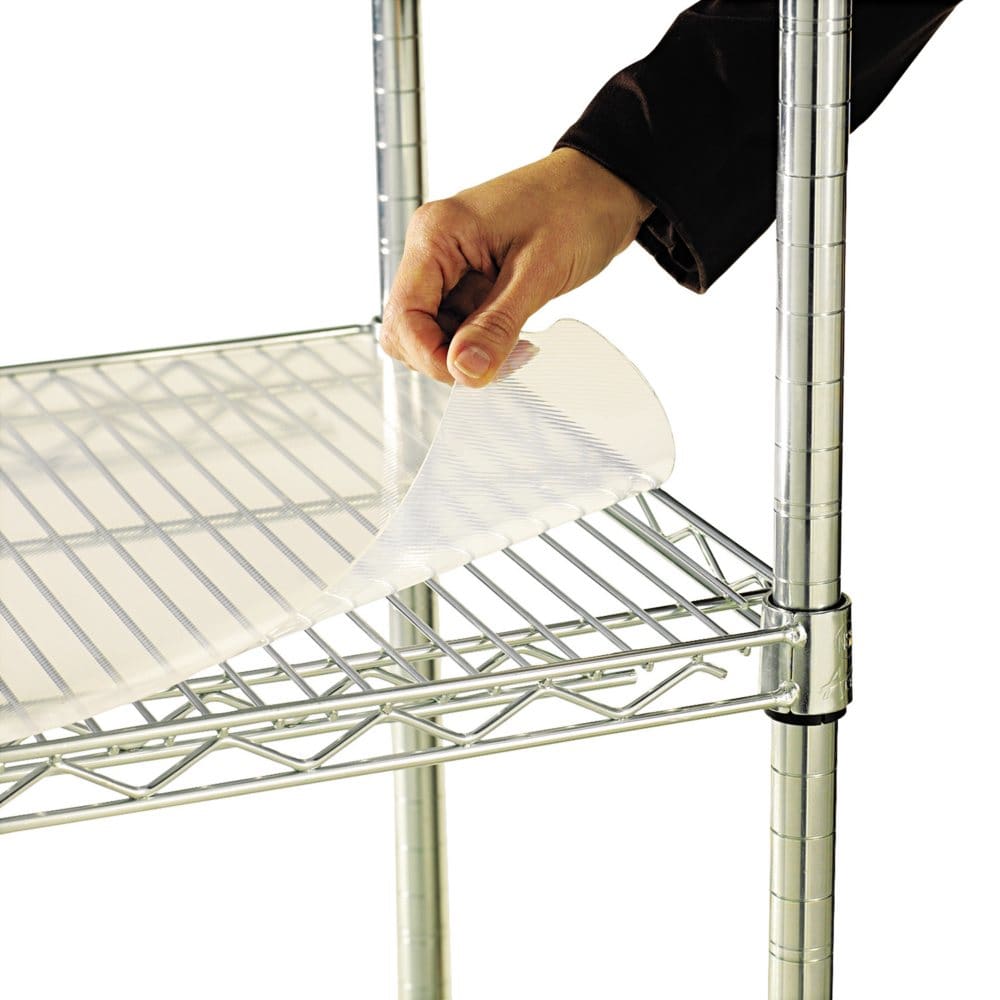 Alera 48" x 18" Shelf Liners for Wire Shelving Units - Clear (4-pack ...