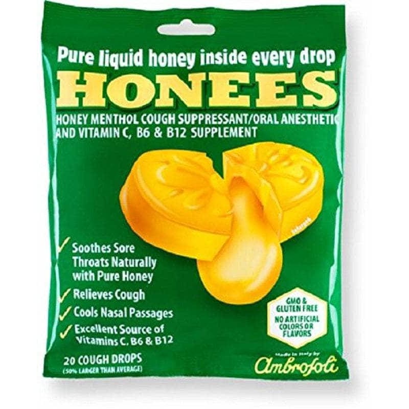 Ambrosoli Ambrosoli Honees Cough Drops Original Bag, 20 pc