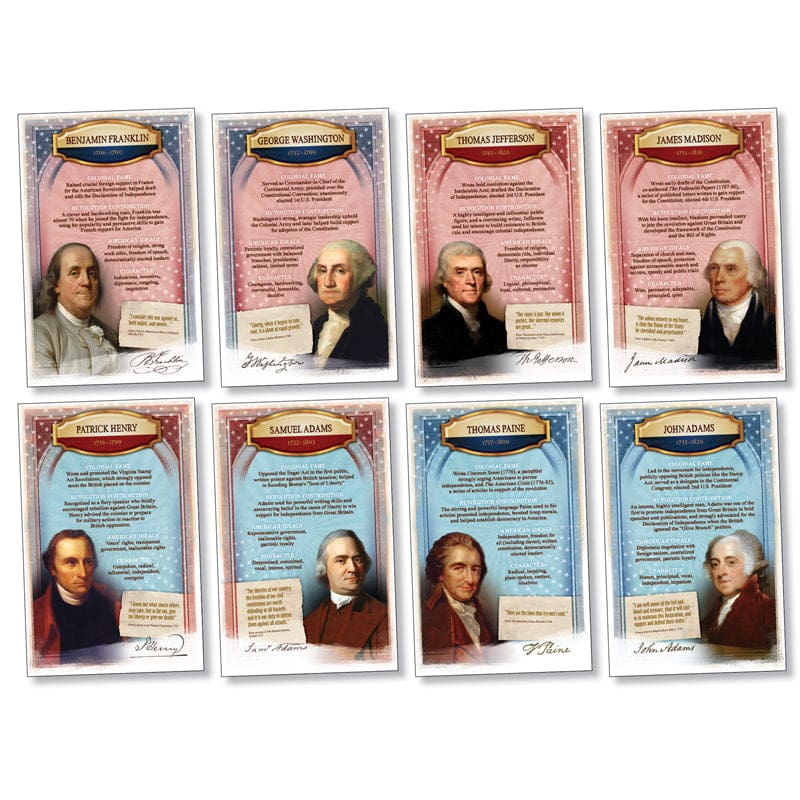 Americas Founders Bb Set (Pack of 2) - Social Studies - North Star Teacher Resource