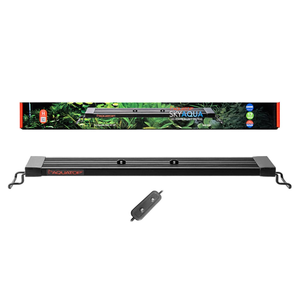 Aquatop SkyAqua LED Aquarium Light Fixture 6500K 1ea-21 W; 2430 in - Pet Supplies - Aquatop