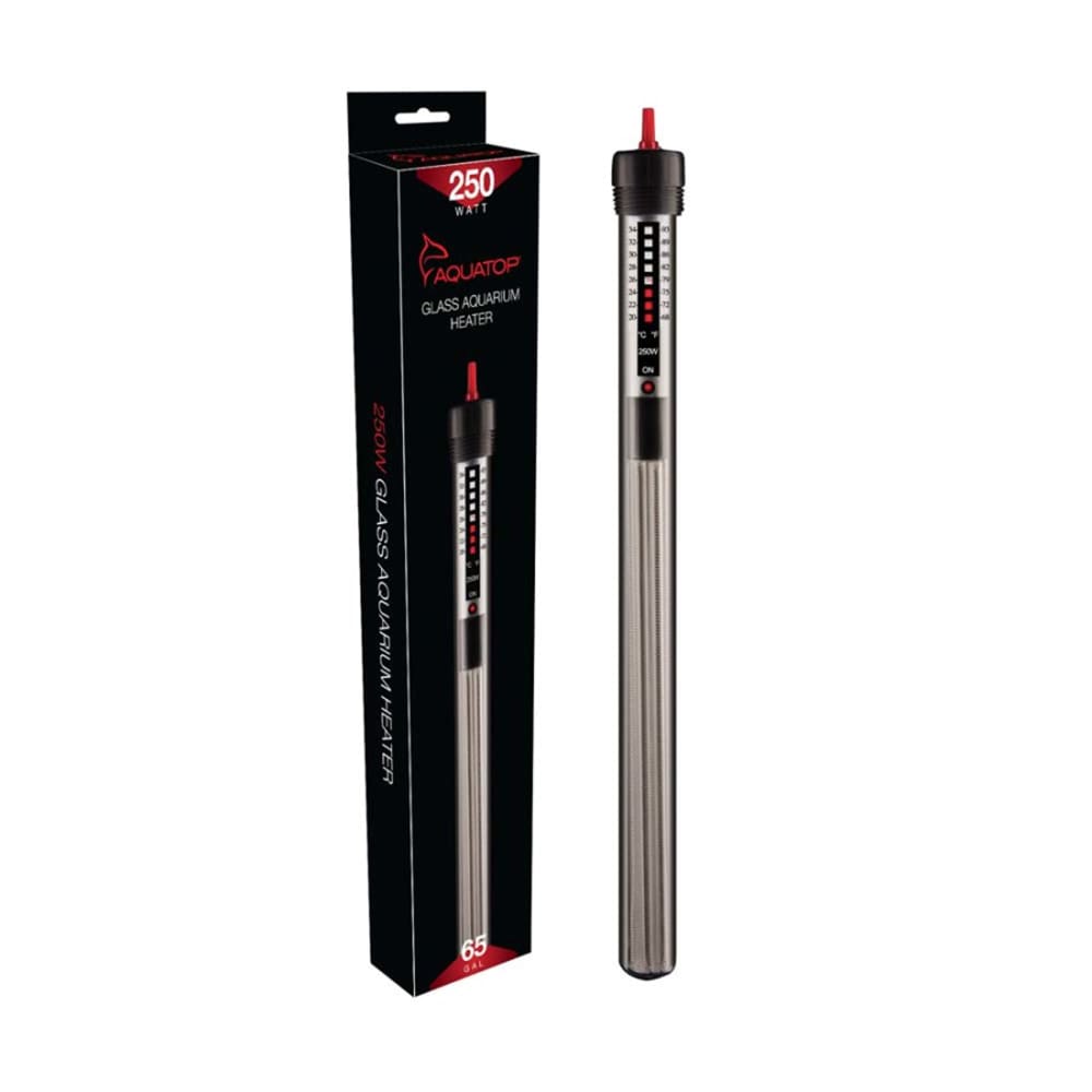 Aquatop Submersible Glass Aquarium Heater 250 Watt - Pet Supplies - Aquatop