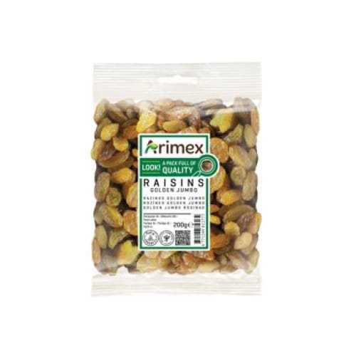 ARIMEX (JUMBO GOLDEN) Big Golden Raisins 7.05 oz. (200 g.) - Arimex