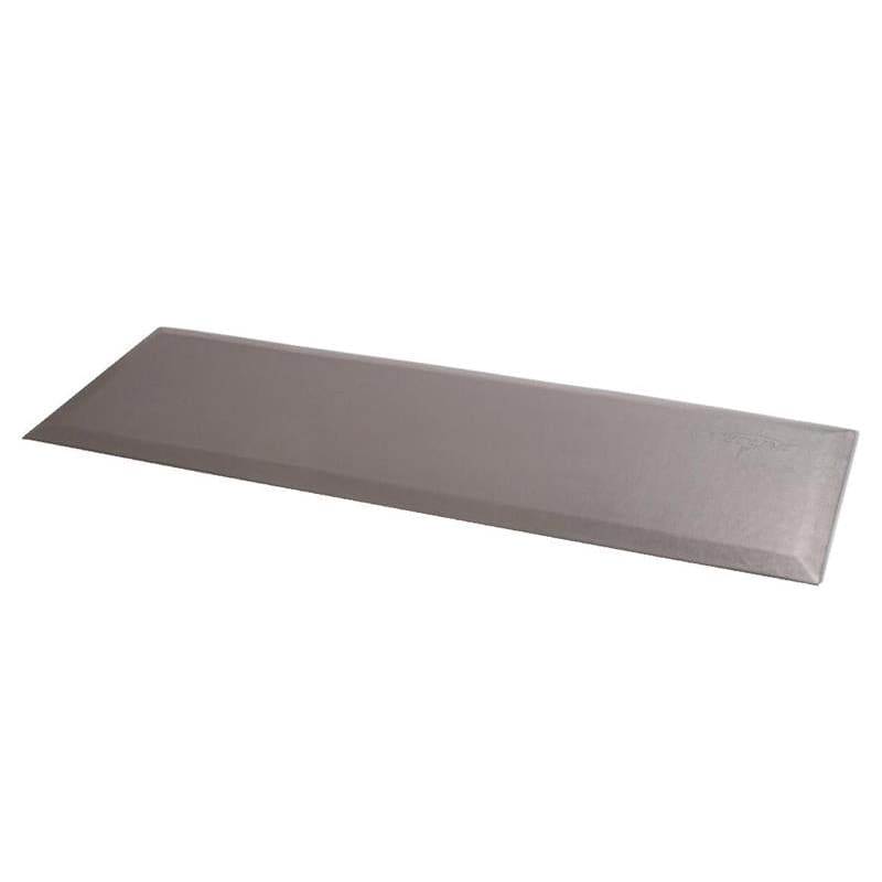 Arrowhead HCS Fall Mat Cool Grey Woven Beveled 24 - Durable Medical Equipment >> Fall Mats - Arrowhead HCS