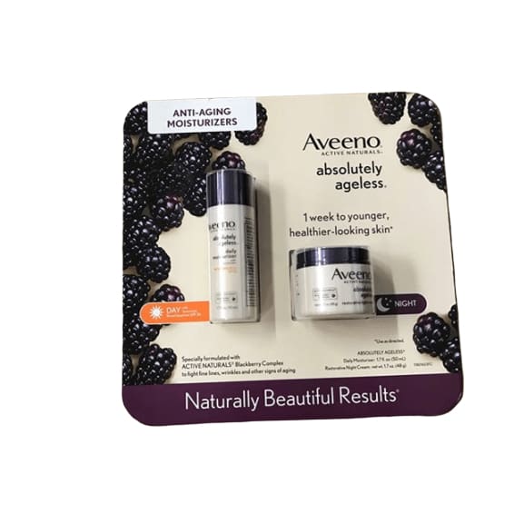 Aveeno Absolutely Ageless Anti-Aging Moisturizers, 2 pk. - ShelHealth.Com