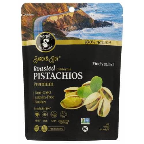 AZNUT Aznut Pistachio Calif Roasted, 6 Oz