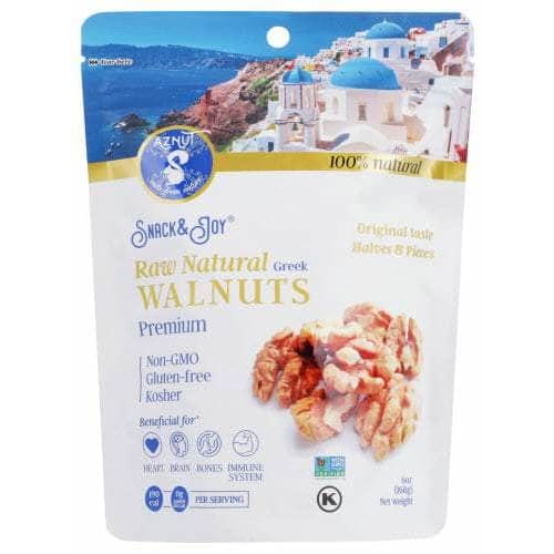 AZNUT Aznut Walnuts Raw, 6 Oz