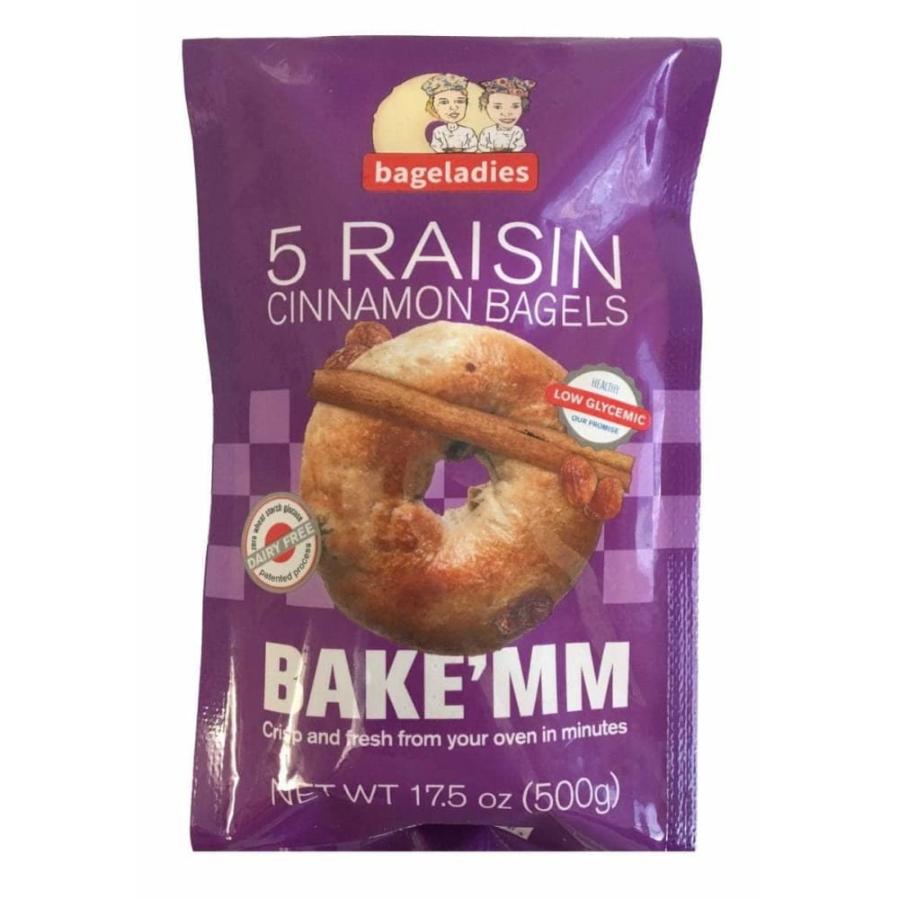 Bageladies Bageladies Raisin Cinnamon Bagels, 17.50 oz