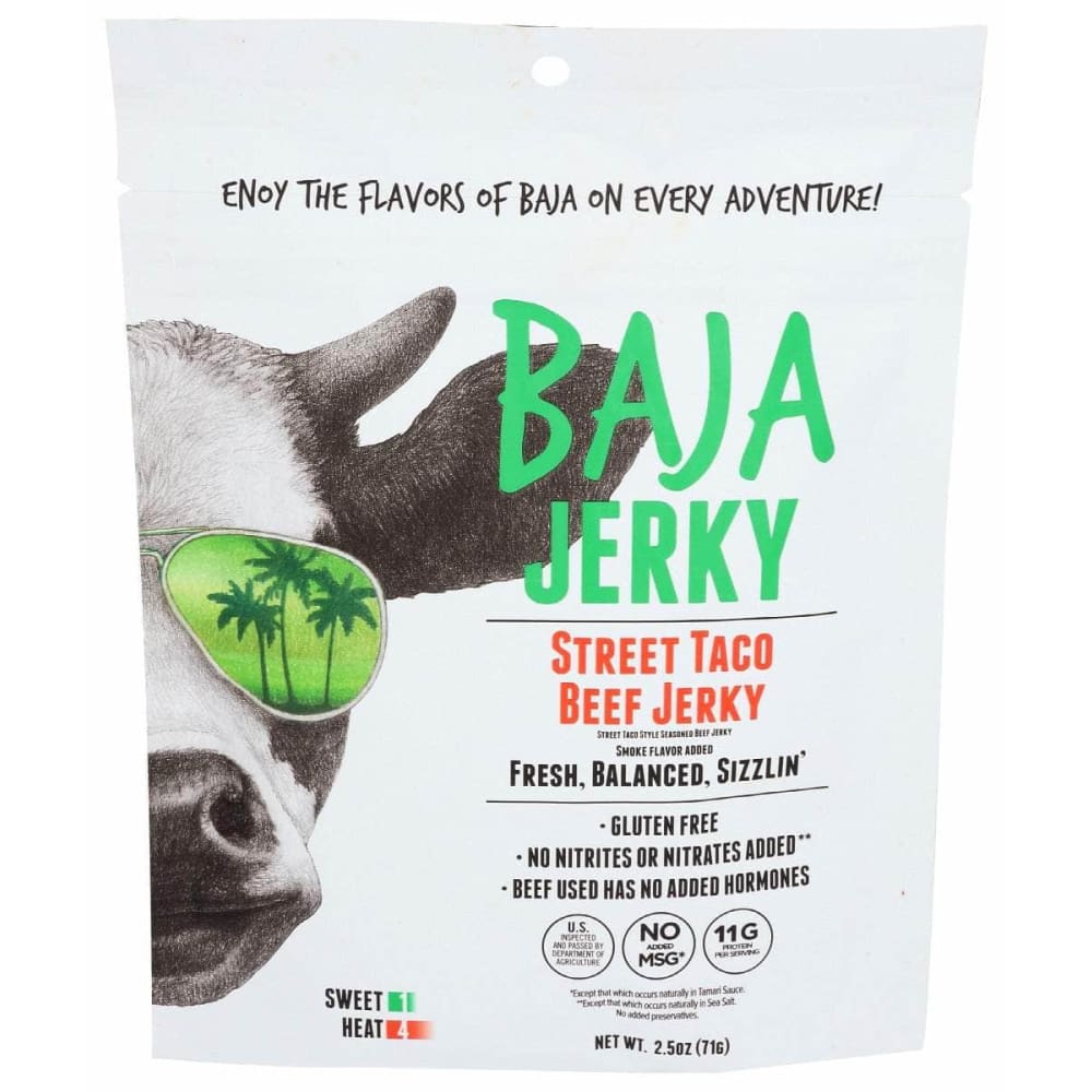 BAJA JERKY BAJA JERKY Street Taco Beef Jerky, 2.5 oz
