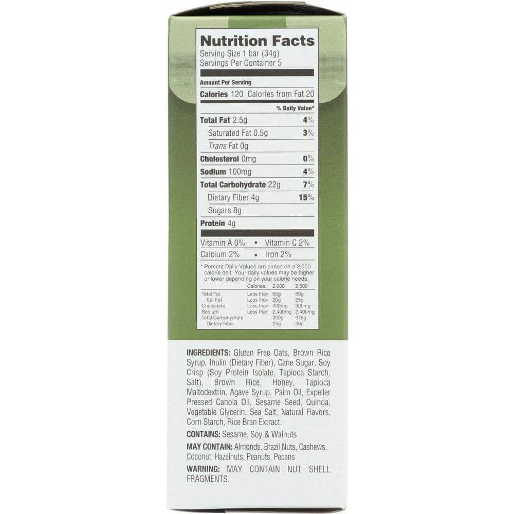 Bakery On Main Bakery On Main 4.4.8 Oats & Honey Granola Bars, 6 oz