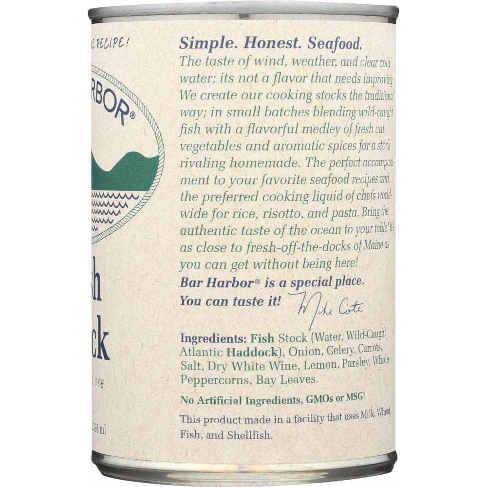 Bar Harbor Bar Harbor All Natural Cooking Stock Fish, 15 Oz