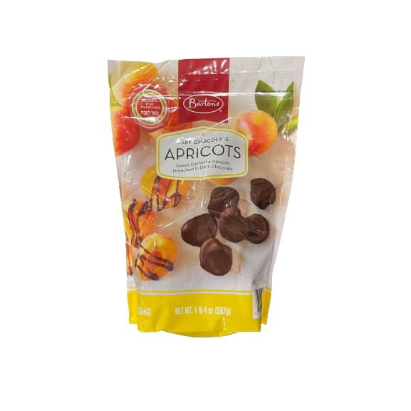 Bartons Dark Chocolate Apricots 20 oz. - Bartons