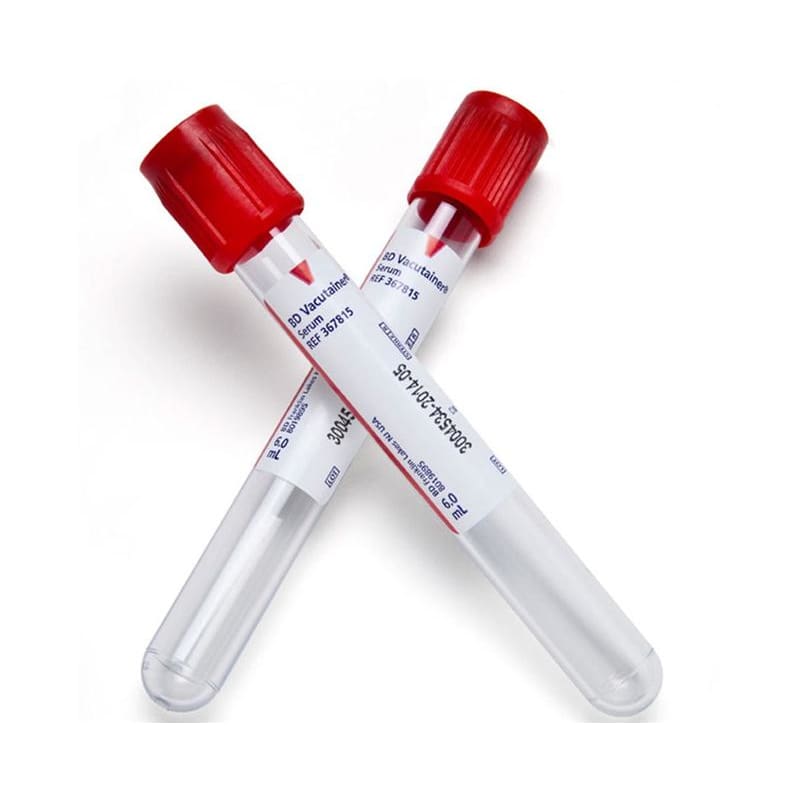 BD Medical Blood Coll. Tube 6.0Ml Red Box of 100 - Lab Supplies >> Blood Collection - BD Medical