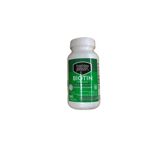 Berkley Jensen 5,000mg Biotin, 240 ct. - ShelHealth.Com