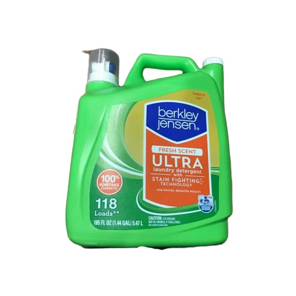 Berkley Jensen Fresh Scent Ultra Laundry Detergent, 185 fl. oz. - ShelHealth.Com