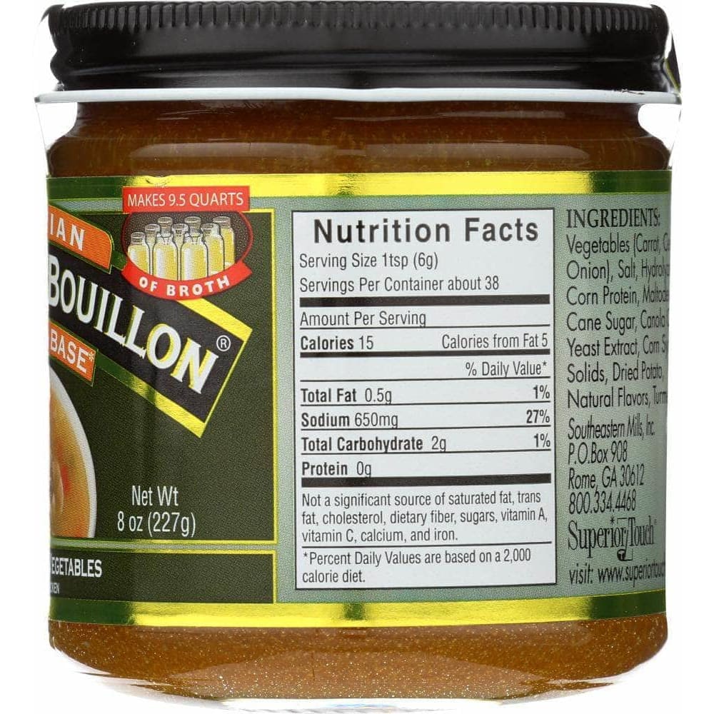 Better Than Bouillon Better Than Bouillon Vegetarian No Chicken Base, 8 oz