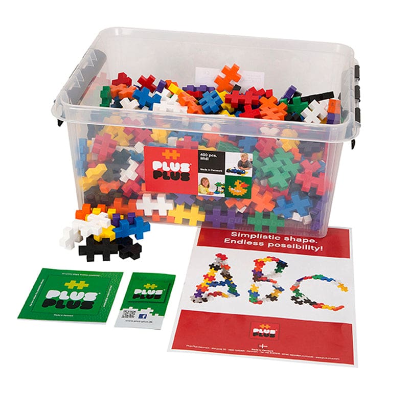 Big Set 400 Pieces In A Tub Plus-Plus - Blocks & Construction Play - Plus-plus Usa